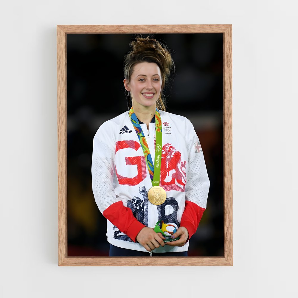 Poster Médaillée d'Honneur – affiche Taekwondo (vue 4)